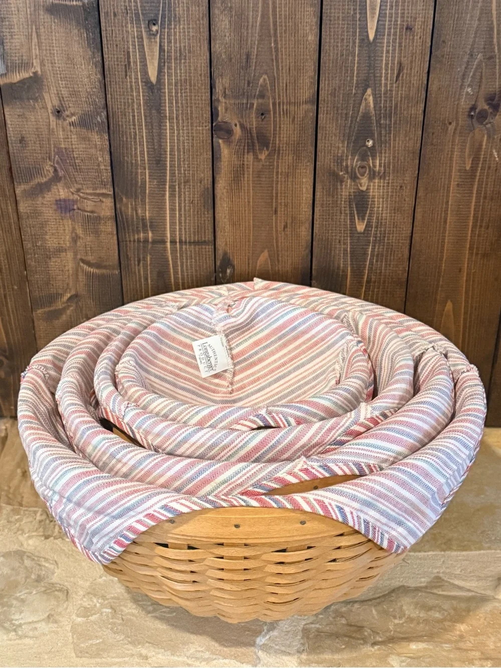 Longaberger Nesting Bowl Set 16 Piece Set 2002/2003